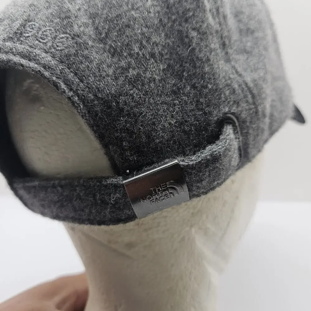 The North Face Gray/Black Buckle Strapback Hat - OSFA Unisex